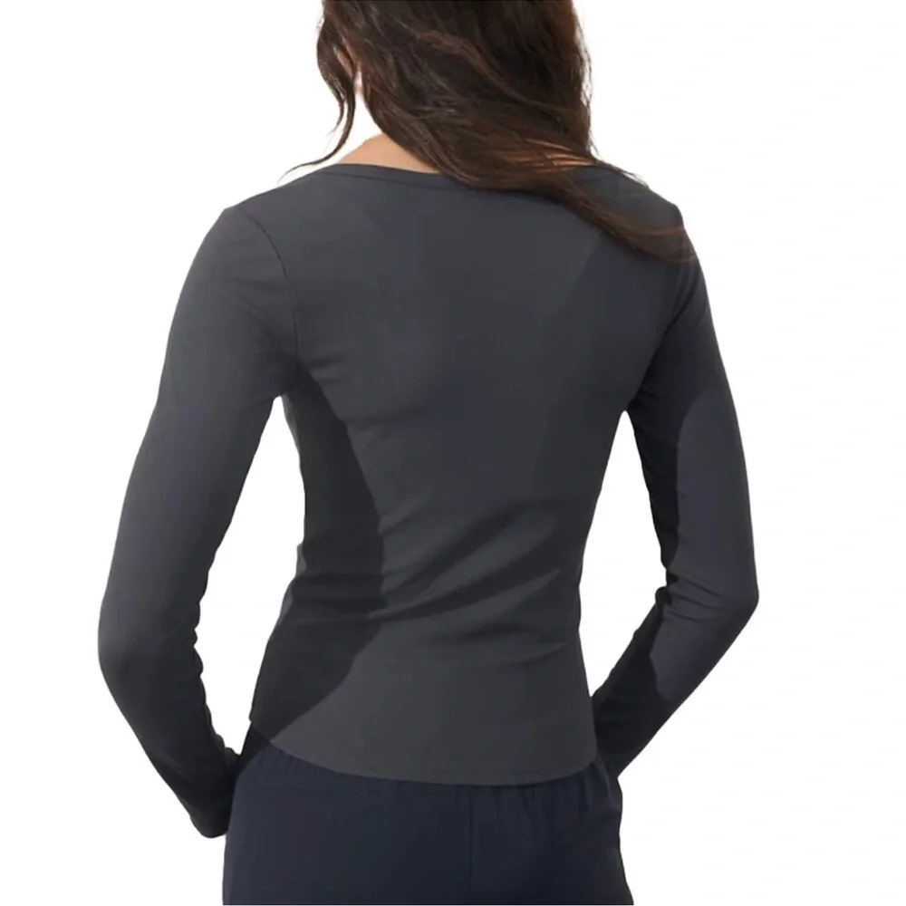 ATHLETA Signature Rib Square Neck Top NWT - Picture 4 of 10